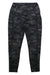 The Outdoor Research Women's Melody 7/8 Legging features a black and dark green camo pattern, high waist, flat seams, and moisture-wicking fabric. The logo appears on the waistband and left thigh. Shown laid flat on a white background.