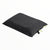 The Nemo Fillo Elite Pillow is a dark gray, rectangular ultralight camping pillow with a smooth cover, small black valve, and yellow tag on one side—ideal for backpacking and shown on a plain white background.