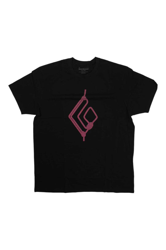 Black Diamond Mens Rope Diamond Tee Black Diamond