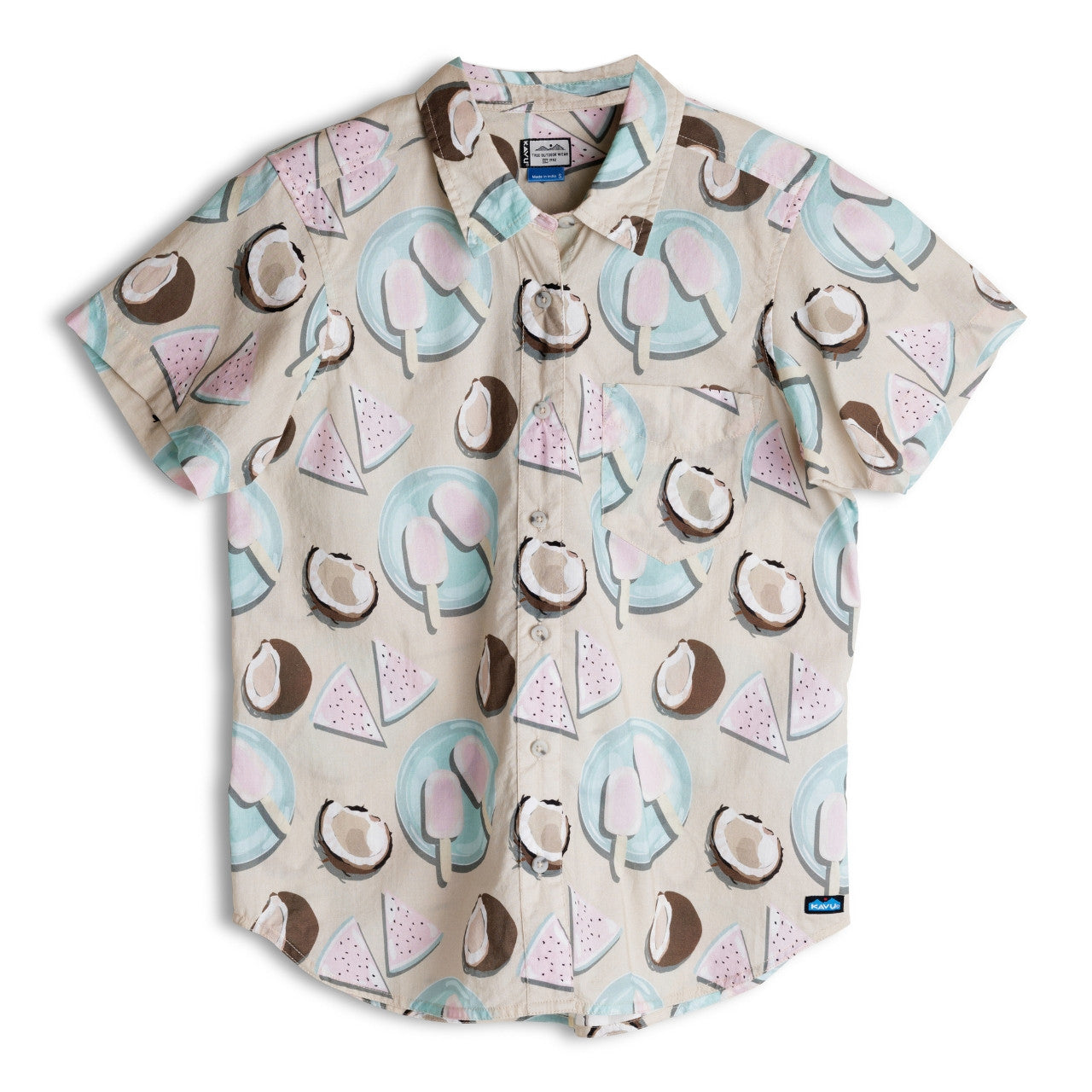 Kavu Girl Party Short Sleeve Top