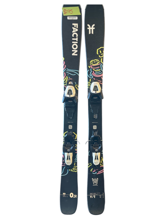 Faction Kids Prodigy 0 Jr Ski w/ Salomon 6 Demo Binding