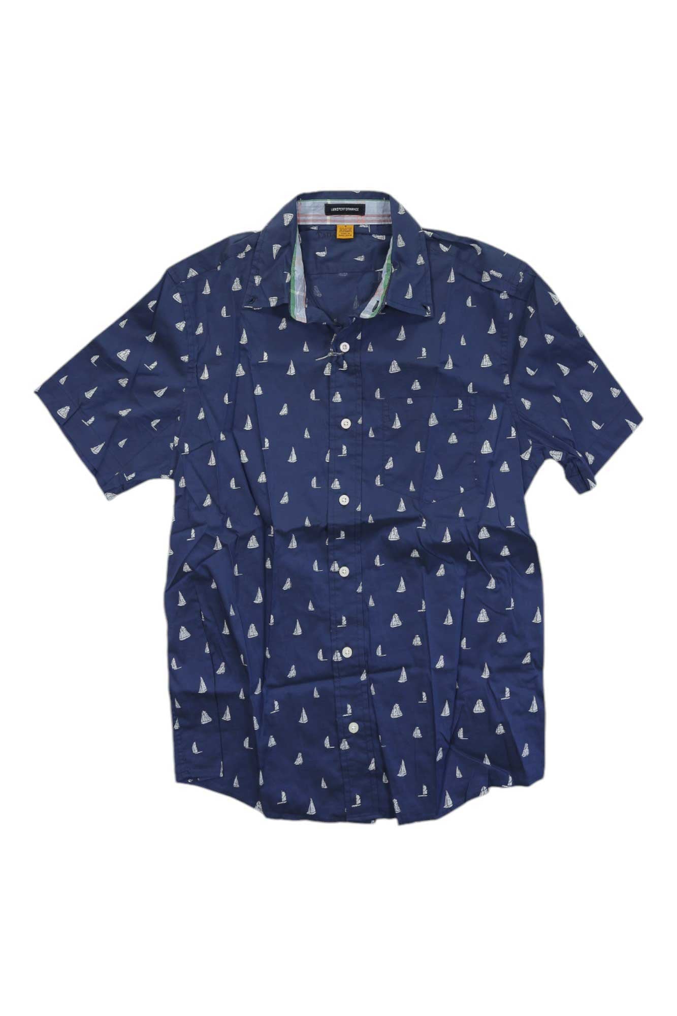 Tailor Vintage Mens Printed Stretch Performance SS Shirt Tailor Vintage