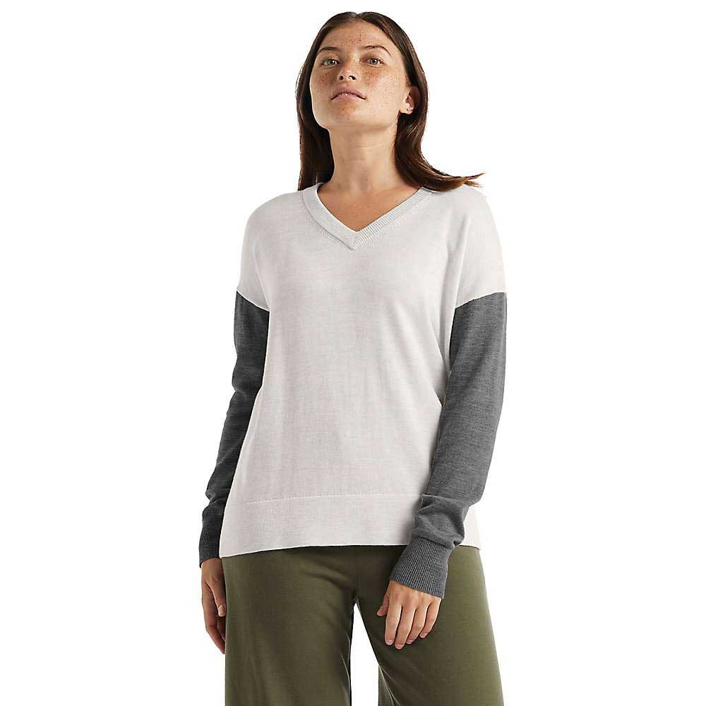 Icebreaker Womens Shearer V Sweater Icebreaker