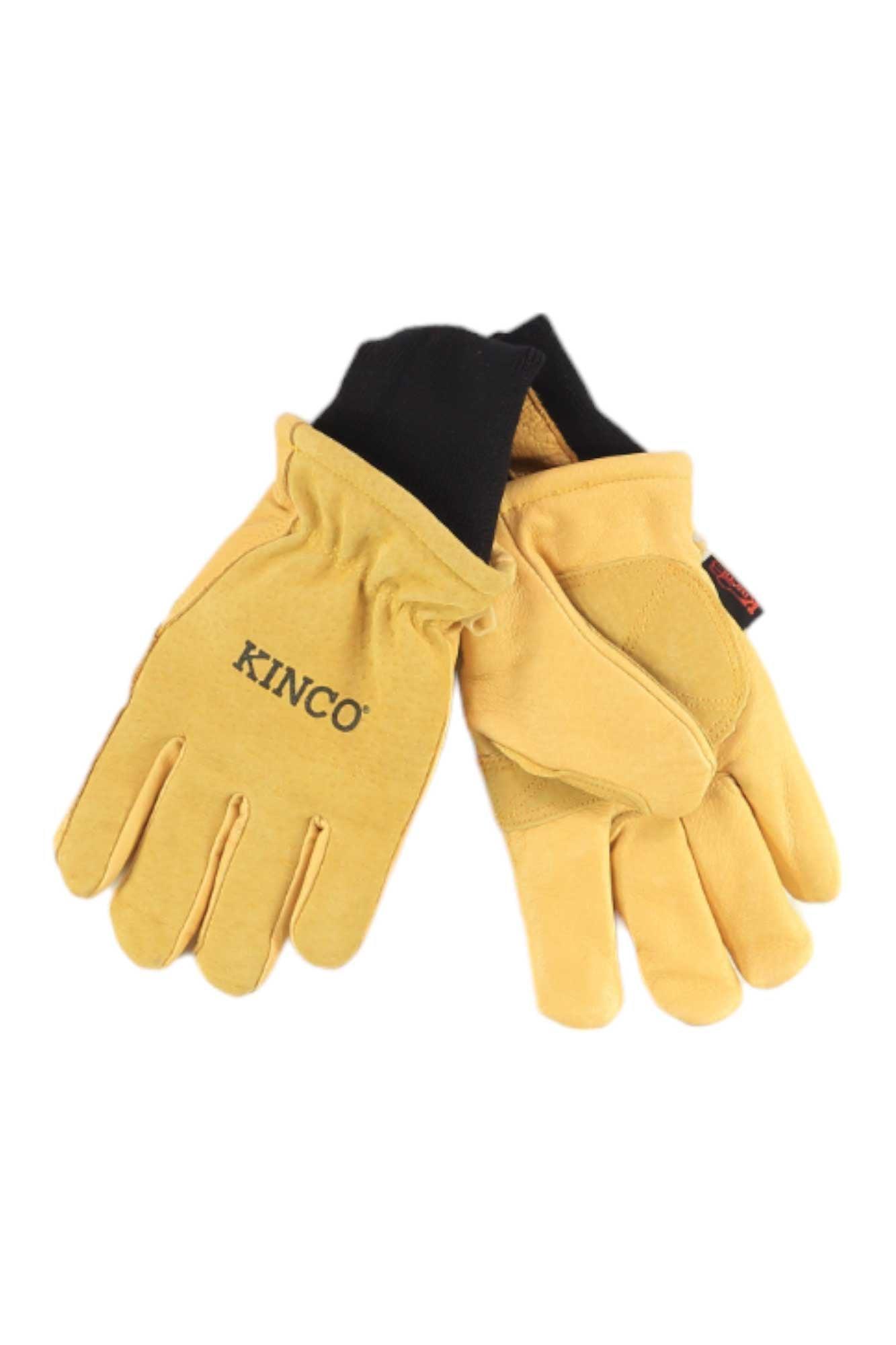 Kinco Lined PG and Suede Pigskin Ski Glove + Omni Cuff Kinco