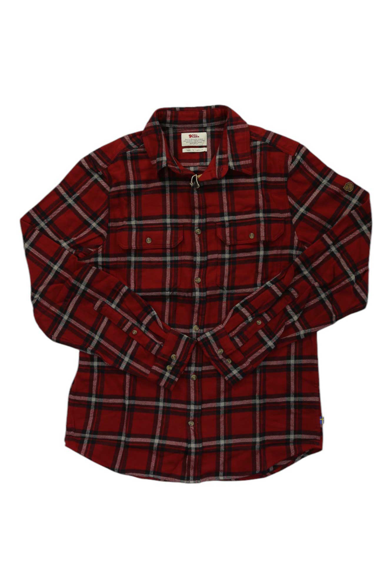 Fjallraven Mens Ovik Heavy Flannel Shirt Fjallraven