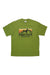 Men's short-sleeve T-shirt with Marmot Mountain Works chest graphic, green