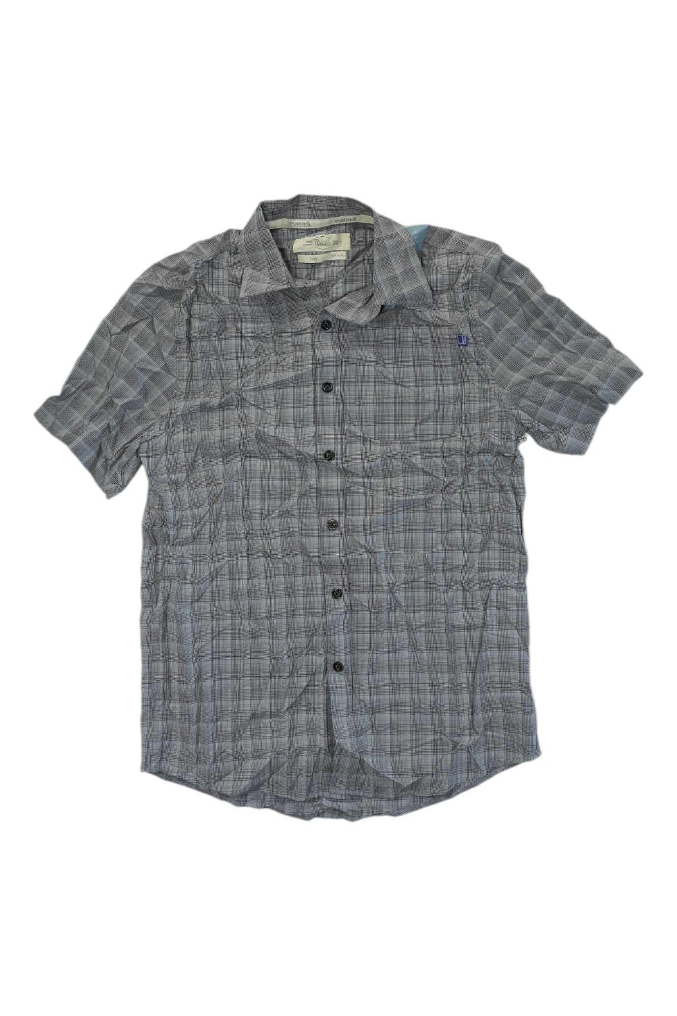 Purnell Mens 4-Way Stretch Quick Dry Plaid Shirt Purnell