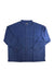 The Royal Robbins Mens Desert Pucker Dry LS Shirt, a long-sleeved, button-up navy shirt with a collar and chest pocket in quick-drying fabric, is laid flat on a white background.