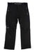 Helly Hansen Men's Swift 3L Shell Pant in black, featuring zippered side pockets, belt loops, a button closure, and an HH logo on the upper thigh. Ski shell pants shown laid flat on a white background.