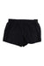 The Craft Sportswear Men's Adv Essence 2 Inch Stretch Short in black, featuring an elastic waistband, is shown laid flat on a white background.