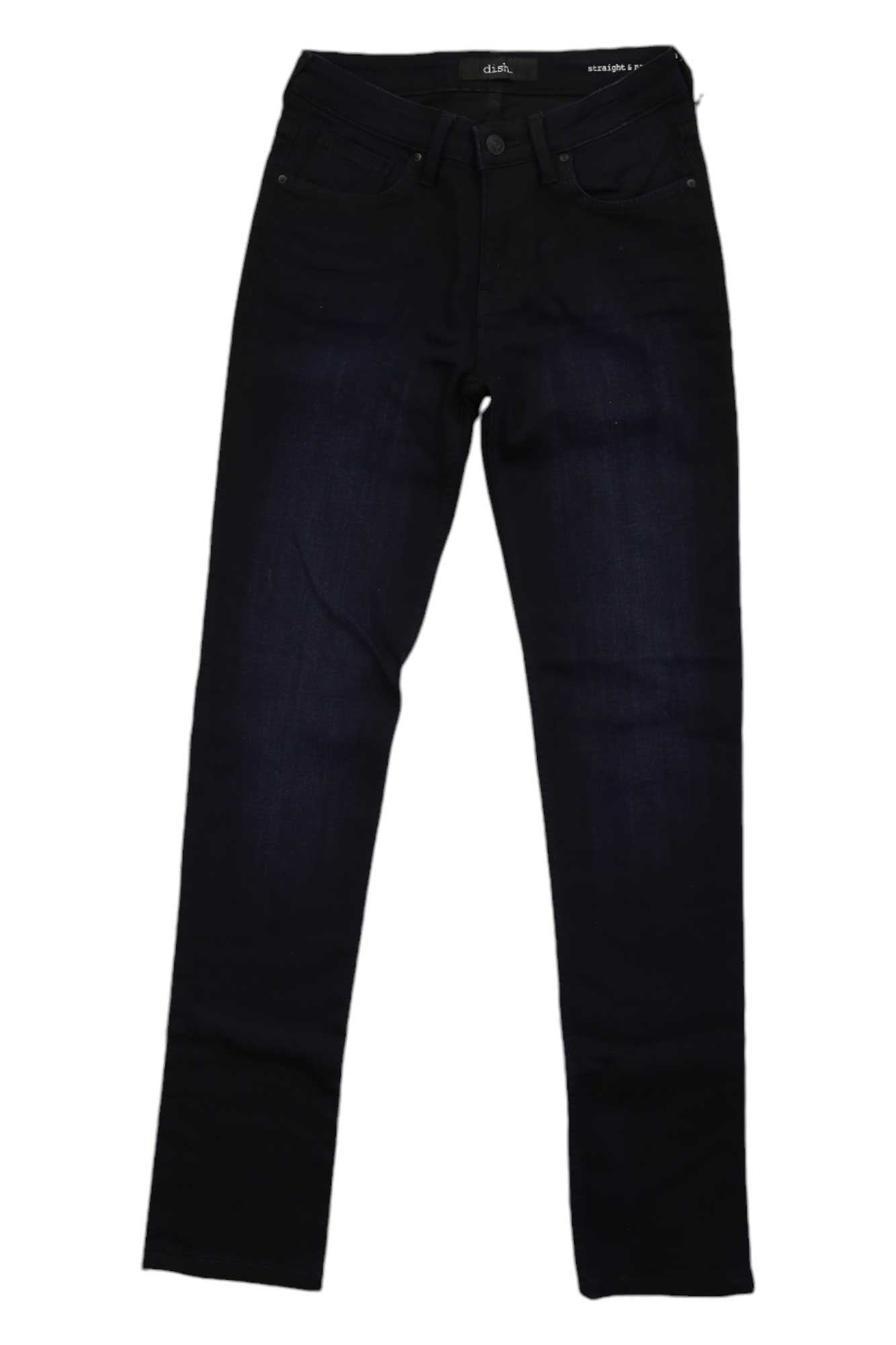 dish Womens Performance Denim Straight and Narrow Jean dish