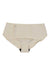 Proof Womens Period & Leak Proof Everyday Panty, shown in beige with scalloped edges on a white background—designed as seamless, discreet period underwear or comfortable leak-proof panties for daily wear.