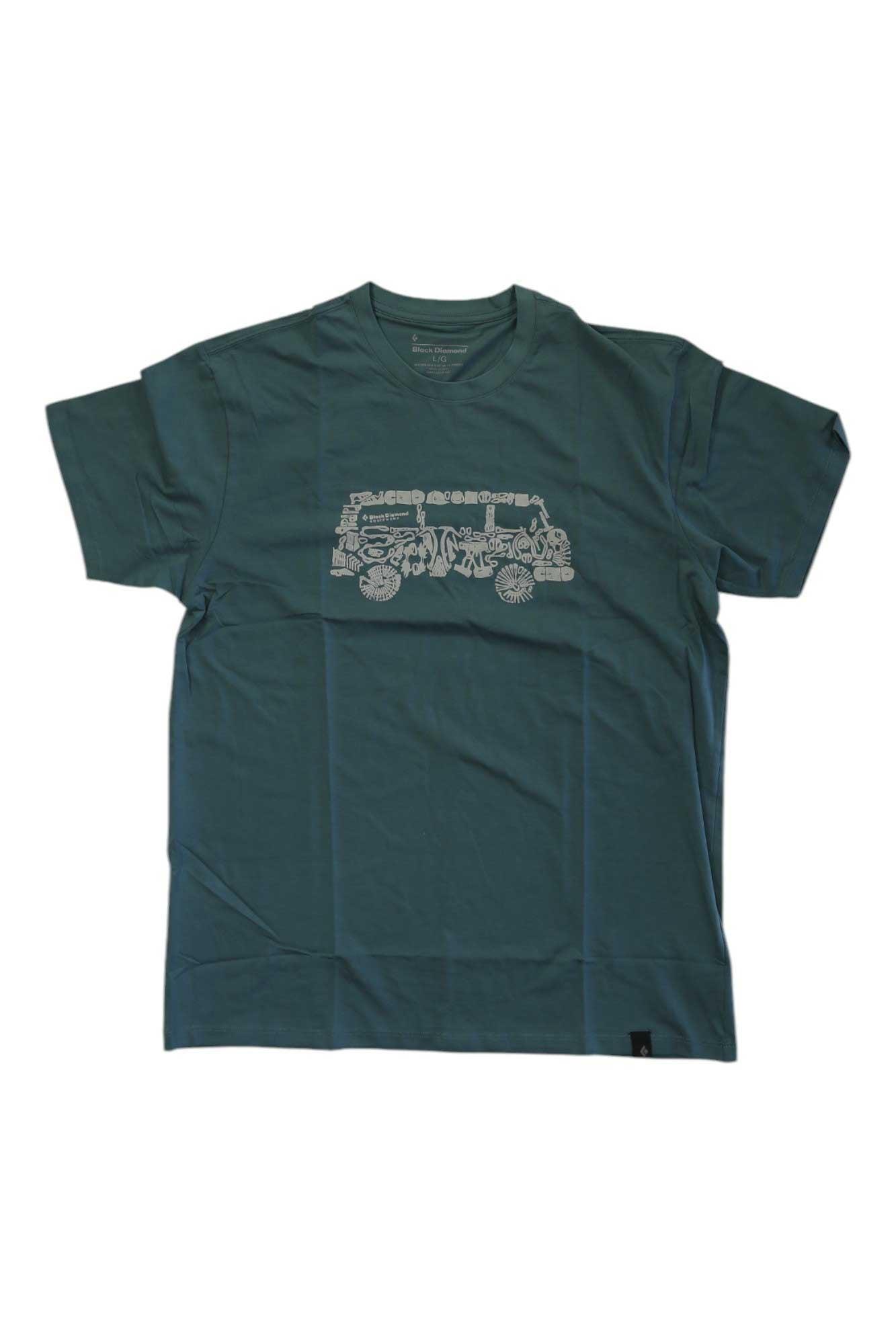 Black Diamond Mens Vantastic Tee Black Diamond