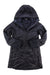 Women’s Primaloft 80 anorak in dark navy, hooded insulated jacket with zip front