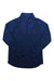The On Running Men's Climate Shirt, a navy blue long-sleeve pullover with half-zip and high collar, features quick-drying and moisture-wicking properties. It is laid flat on a white background.