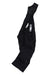 A pair of black Rapha Mens Pro Team Bib Shorts II - Regular featuring RAPHA branding on the leg, shoulder straps, a white inner care label, and a race-grade chamois for enhanced comfort during intense rides.