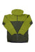 The Rab Mens Latok Mountain GTX Jacket is a two-tone green outdoor jacket with a hood, front zipper, zip pockets, waterproof GORE-TEX shell, and visible Rab branding on the chest for ultimate protection.