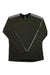 Utility green long-sleeve crew shirt with chevron stripe across shoulders and HH logo