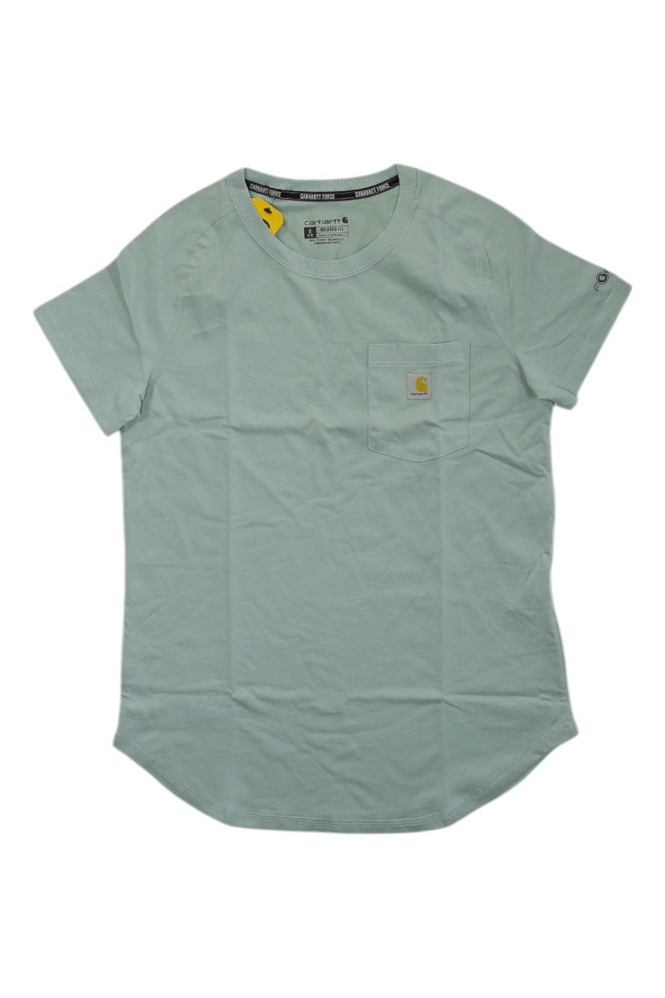 Carhartt Womens Force Relaxed Fit Midweight Pocket T-Shirt Carhartt
