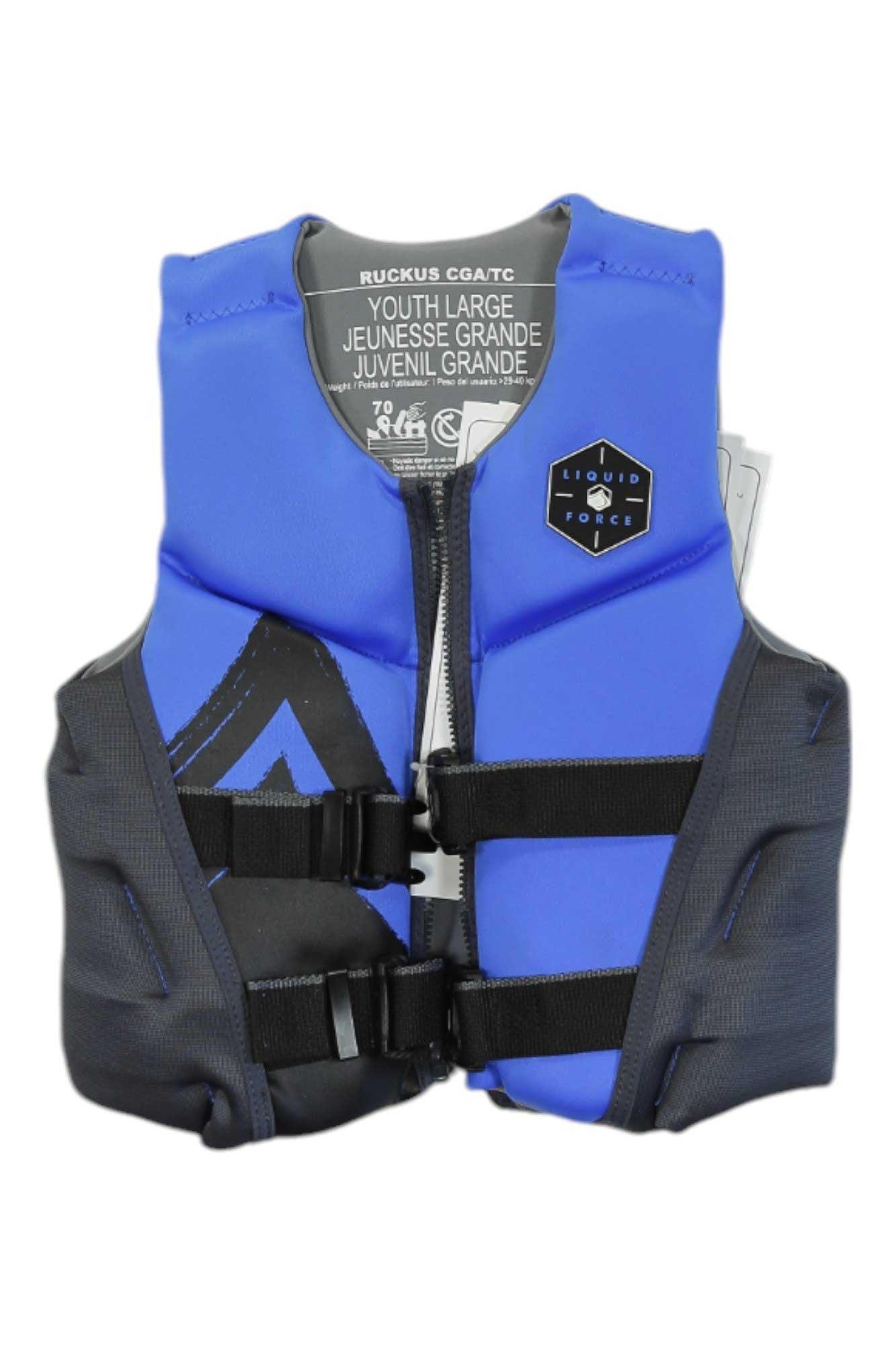 Liquid Force Boys Ruckus CGA Wake Vest Liquid Force