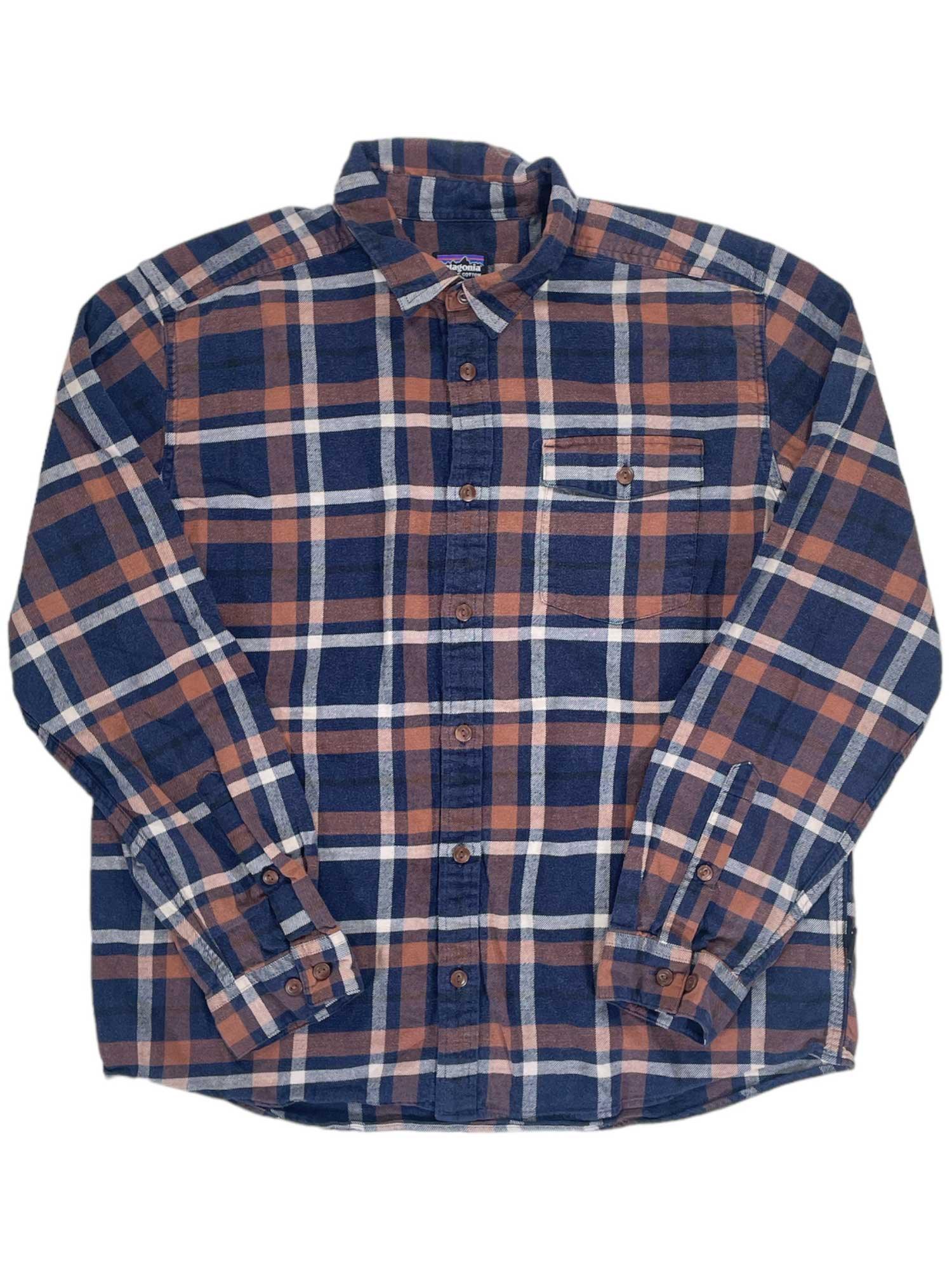 Womens Long-Sleeved Lightweight Fjord Flannel Shirt Patagonia