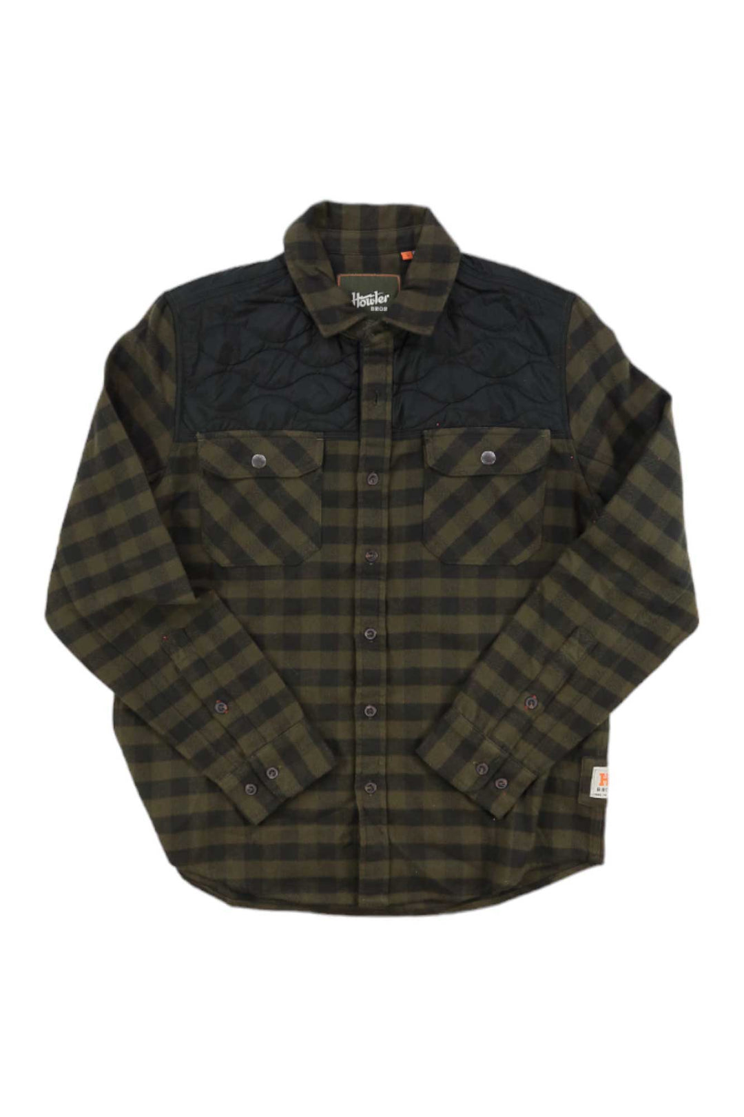 Howler Brothers Mens Quintana Quilted Flannel Shirt