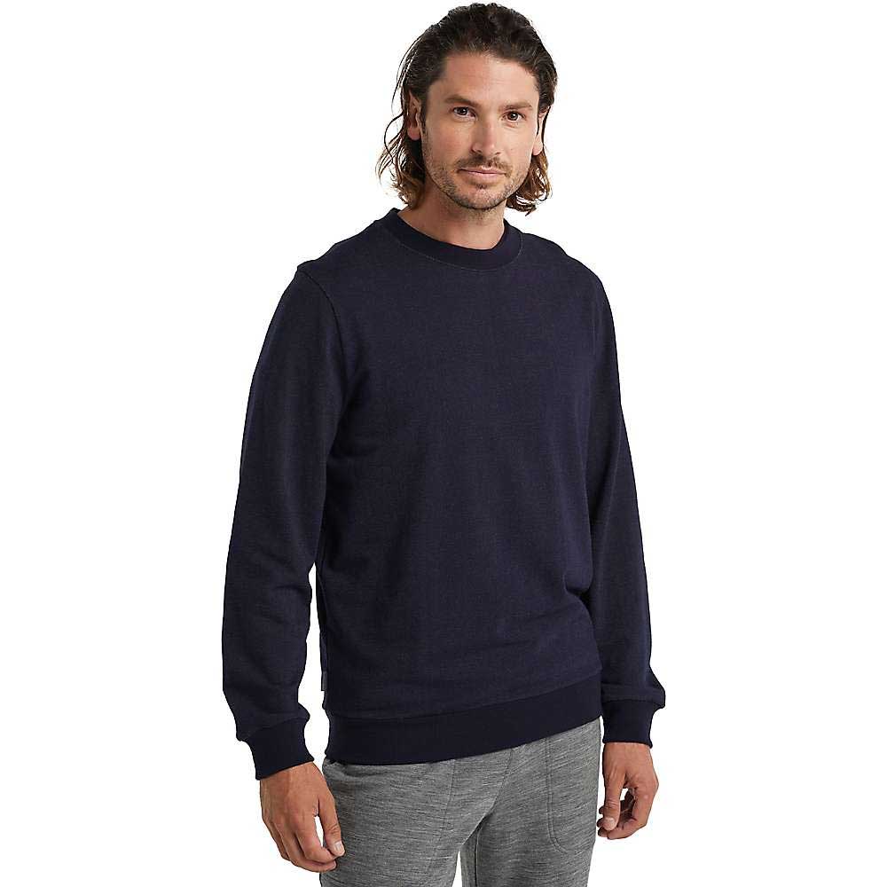 Icebreaker Mens Central LS Sweatshirt Icebreaker
