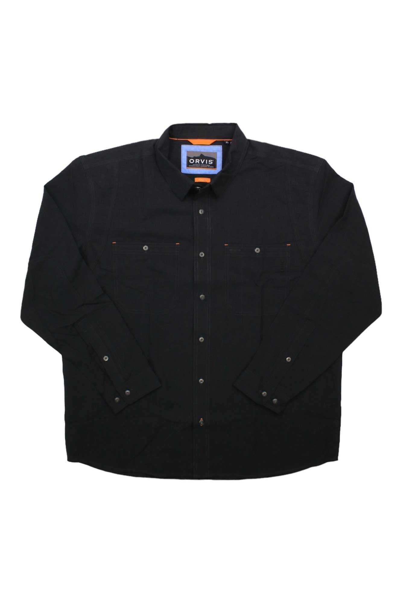 Orvis Men's Tech Chambray Work LS Shirt Orvis