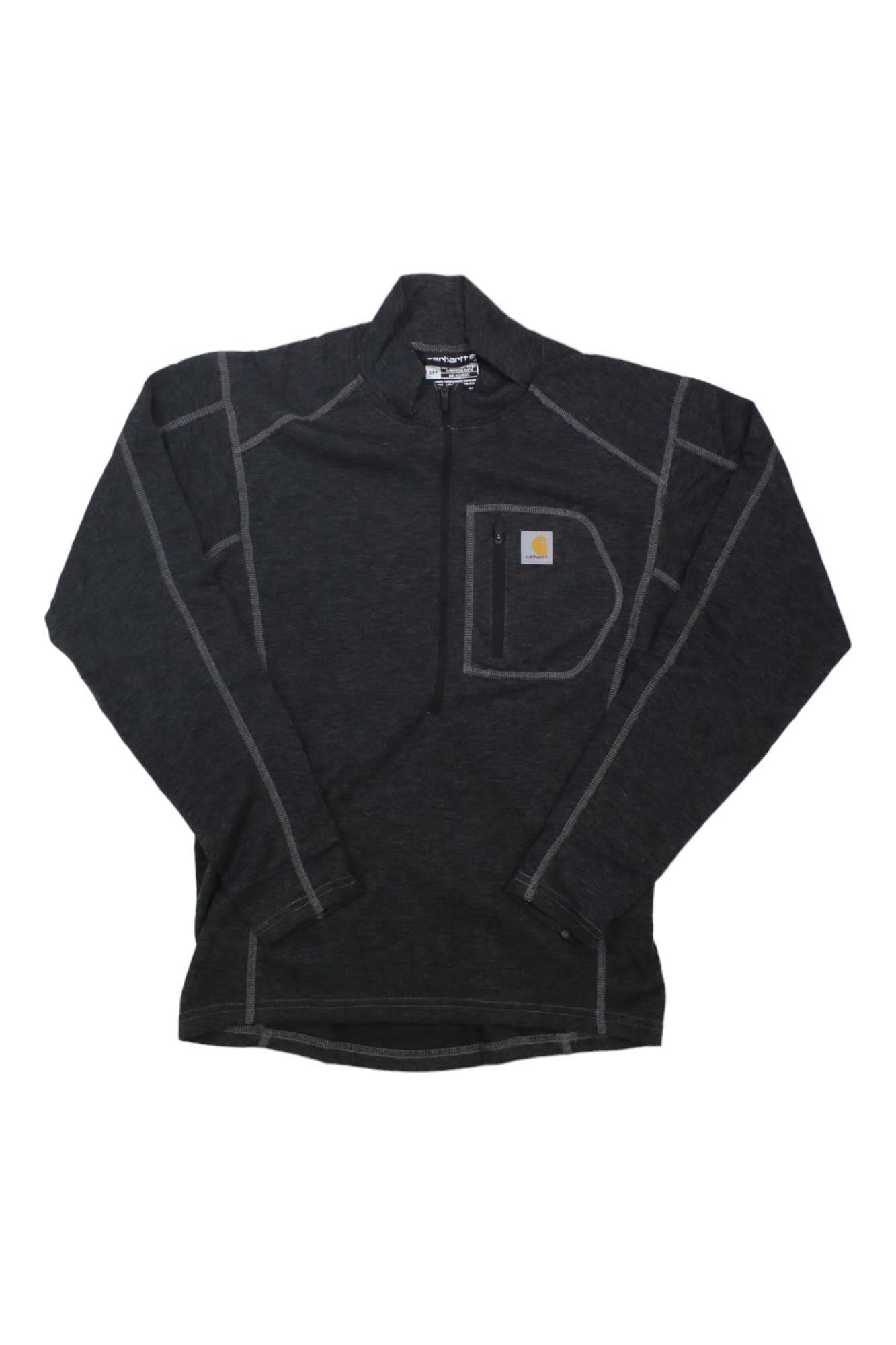 Carhartt Mens Base Force Midweight Poly-Wool Quarter-Zip Pocket Top Carhartt