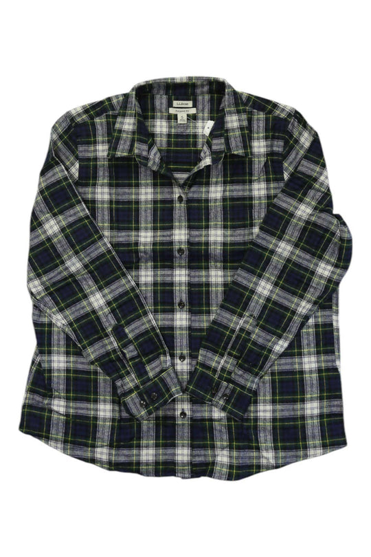 L.L.Bean Womens Scotch Plaid Shirt L.L.Bean