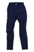 The Craft Sportswear Womens Storm Balance Tights in navy blue feature an elastic waistband, tapered legs, and moisture-wicking comfort, shown laid flat on a white background.