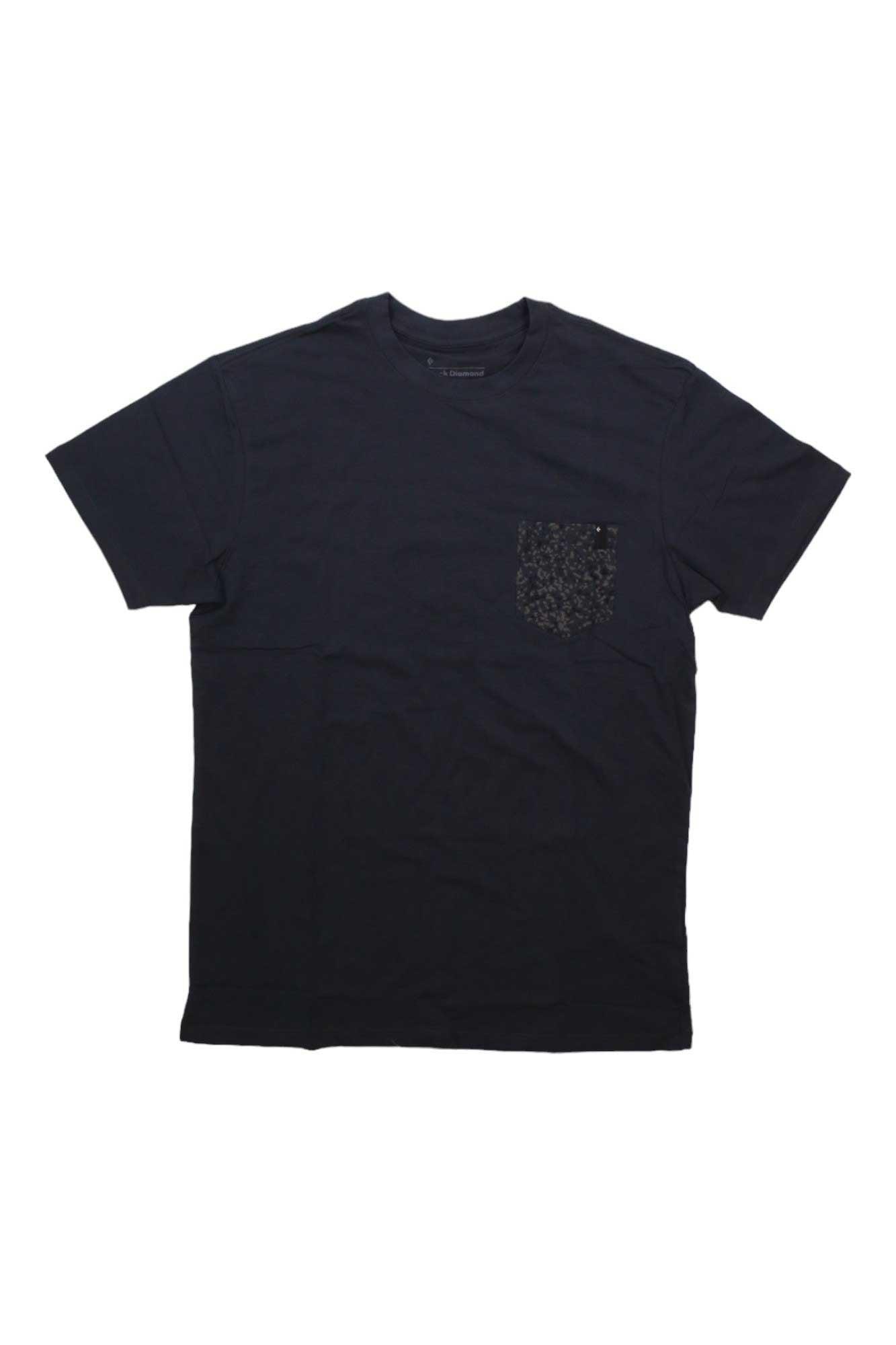 Black Diamond Mens Pocket Square Tee Black Diamond
