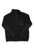 KAVU men's Teannaway top, black hooded pullover with snap placket and pocket