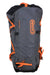 Gray backpack with orange carry straps and Cassin logo emblem.