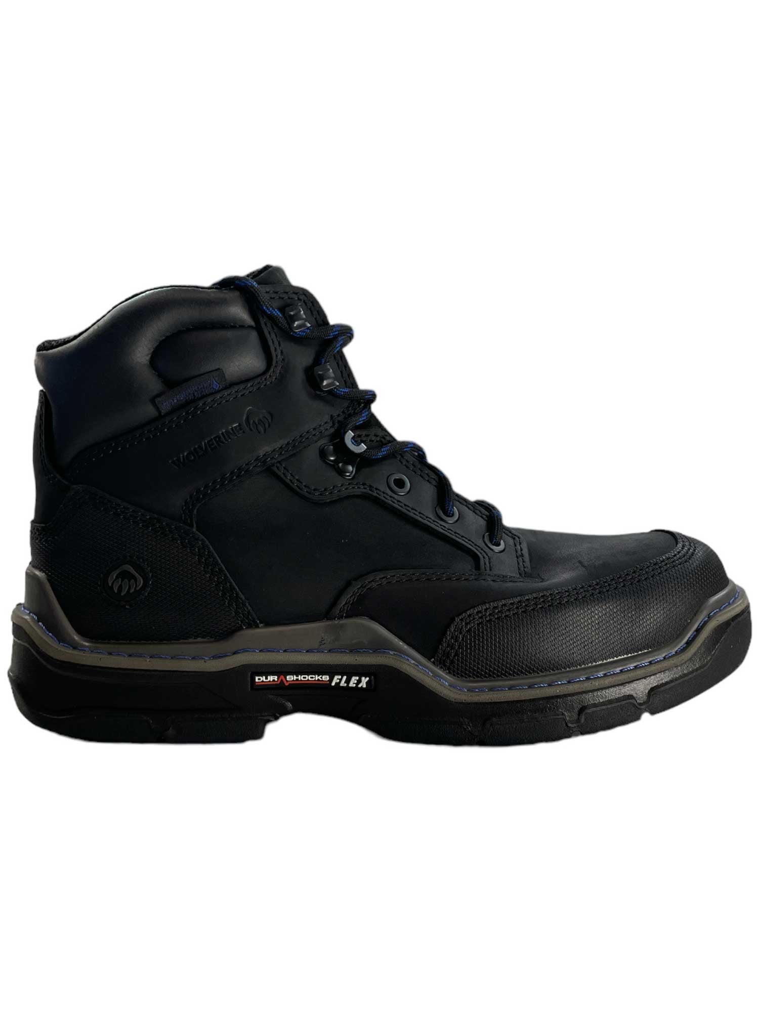 Wolverine Mens Raider Durashocks Heavy Duty 6 Inch Boot - Composite Toe Wolverine