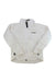 Adidas men's hybrid jacket, off-white quilted look with zip front and side pockets
