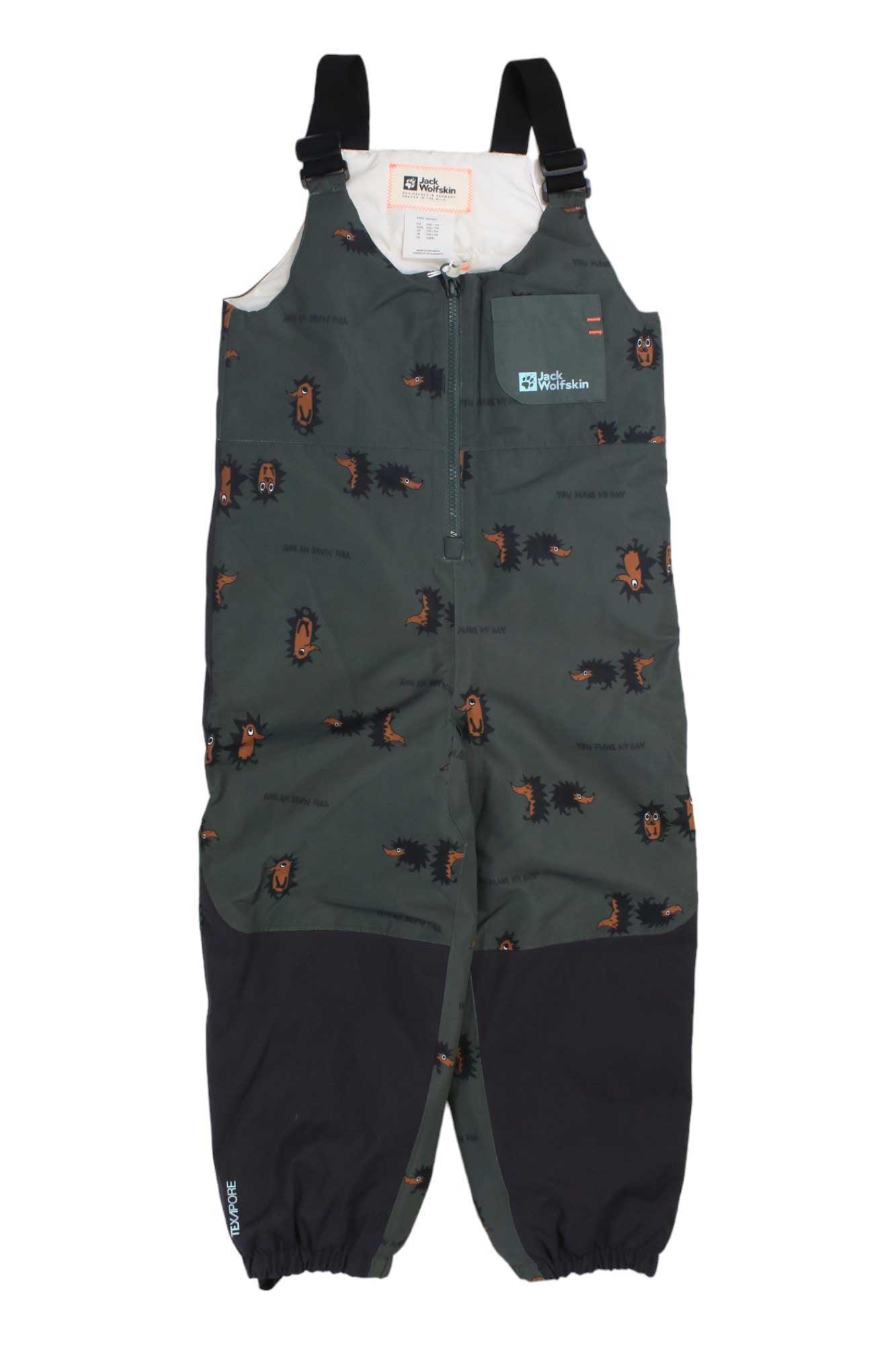 Jack Wolfskin Kids' Gleely 2L Ins Printed Bib Pant Jack Wolfskin