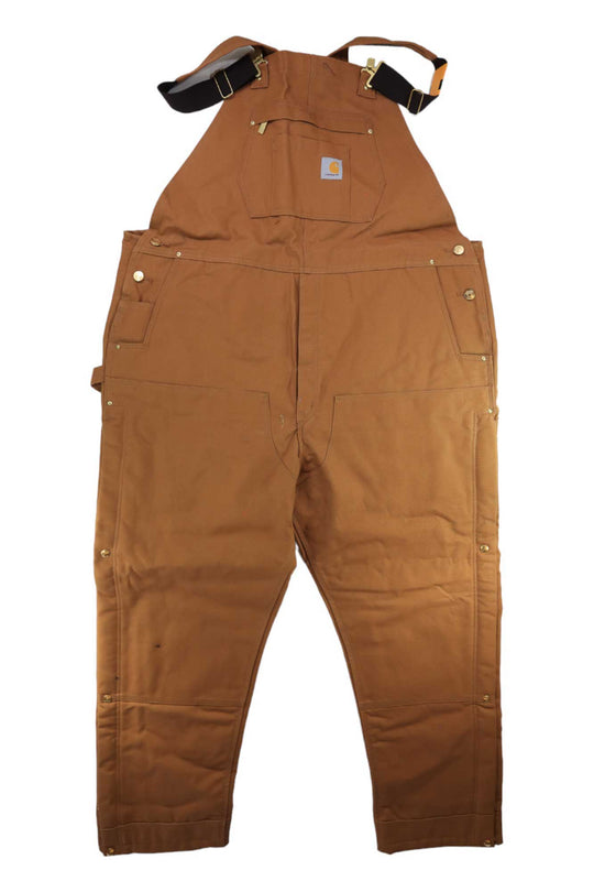 Carhartt Mens Loose Fit Firm Duck Insulated Overall Bib Carhartt