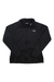 The Women's Agave Full-Zip Jacket is a black heavyweight fleece with long sleeves, a high collar, and The North Face logo on the left chest, shown laid flat on a white background.