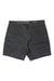 The Toad & Co Men's Mission Ridge 8 Inch Short is a pair of dark gray sun-protective shorts with front pockets, button and zipper closure, and belt loops—ideal for hiking in comfort and style.