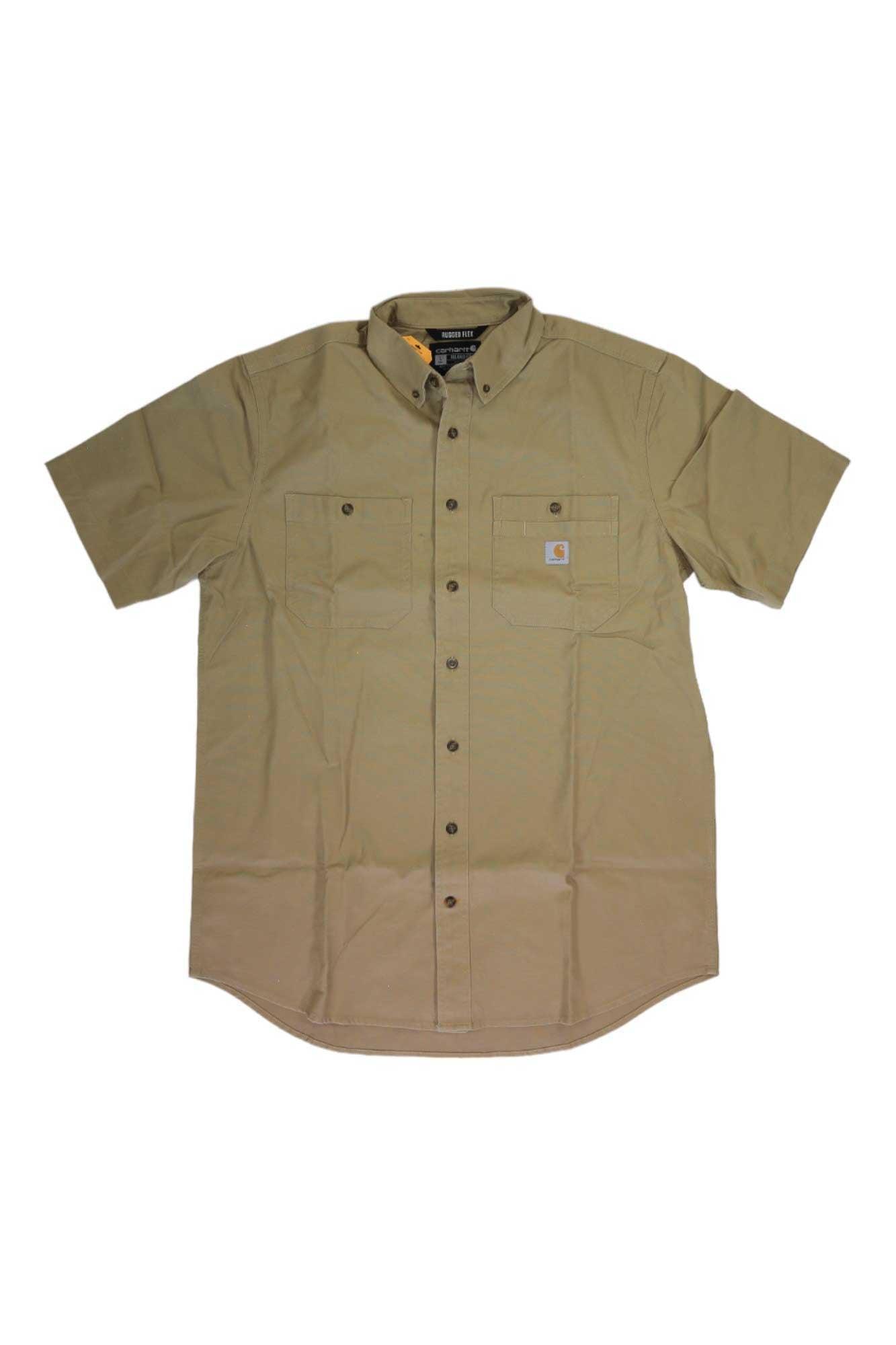 Carhartt Mens Rugged Flex Rigby SS Work Shirt Carhartt
