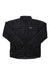 Rab Microlight puffer jacket for men, black with front zip and chest Rab logo