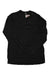 Men's merino crewneck long-sleeve base layer, black, logo patch at neckline