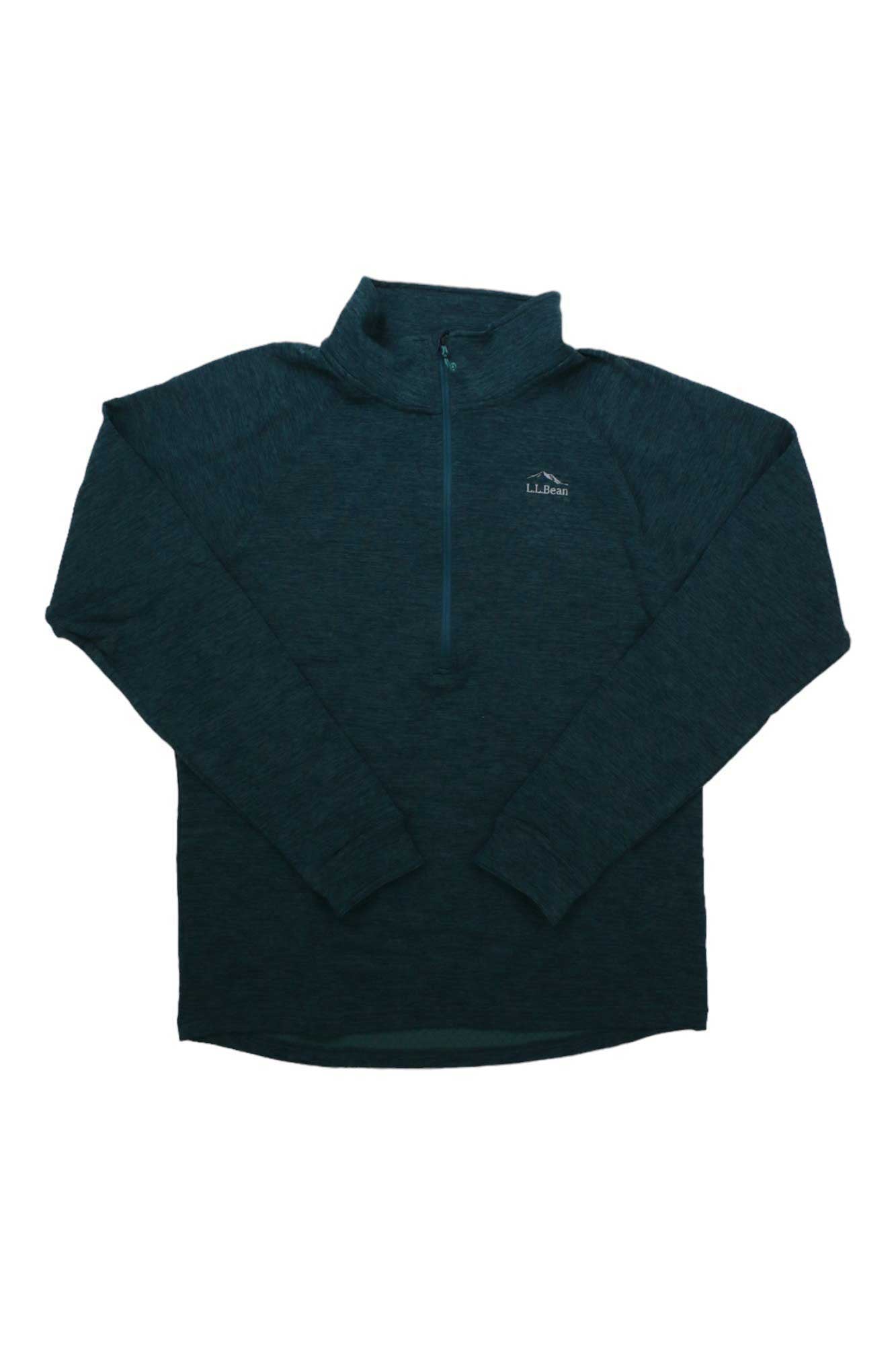 L.L.Bean Mens Adventure Grid Fleece 1/4 Zip Top L.L.Bean