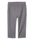 The North Face Girls Aphrodite Capri—gray capri pants with an elastic waistband and side pockets, shown flat on a white background. Durable kids’ pants, ideal for outdoor play.