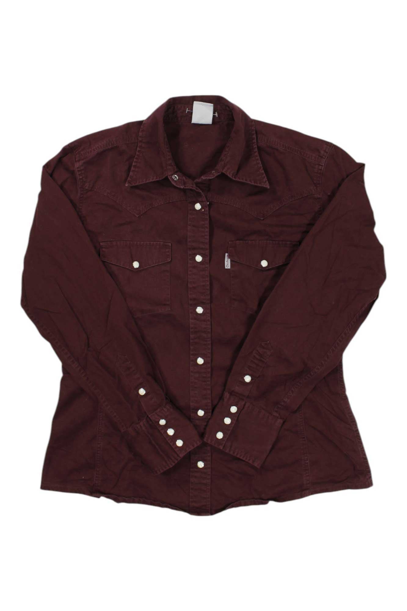 Womens Western Button Up Long Sleeve Shirt Carhartt