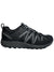Merrell men's Wildwood Aerosport shoe, black leather upper with mesh side panels