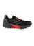 Adidas Terrex Agravic Flow 2 trail shoe in black with orange accents and rugged tread