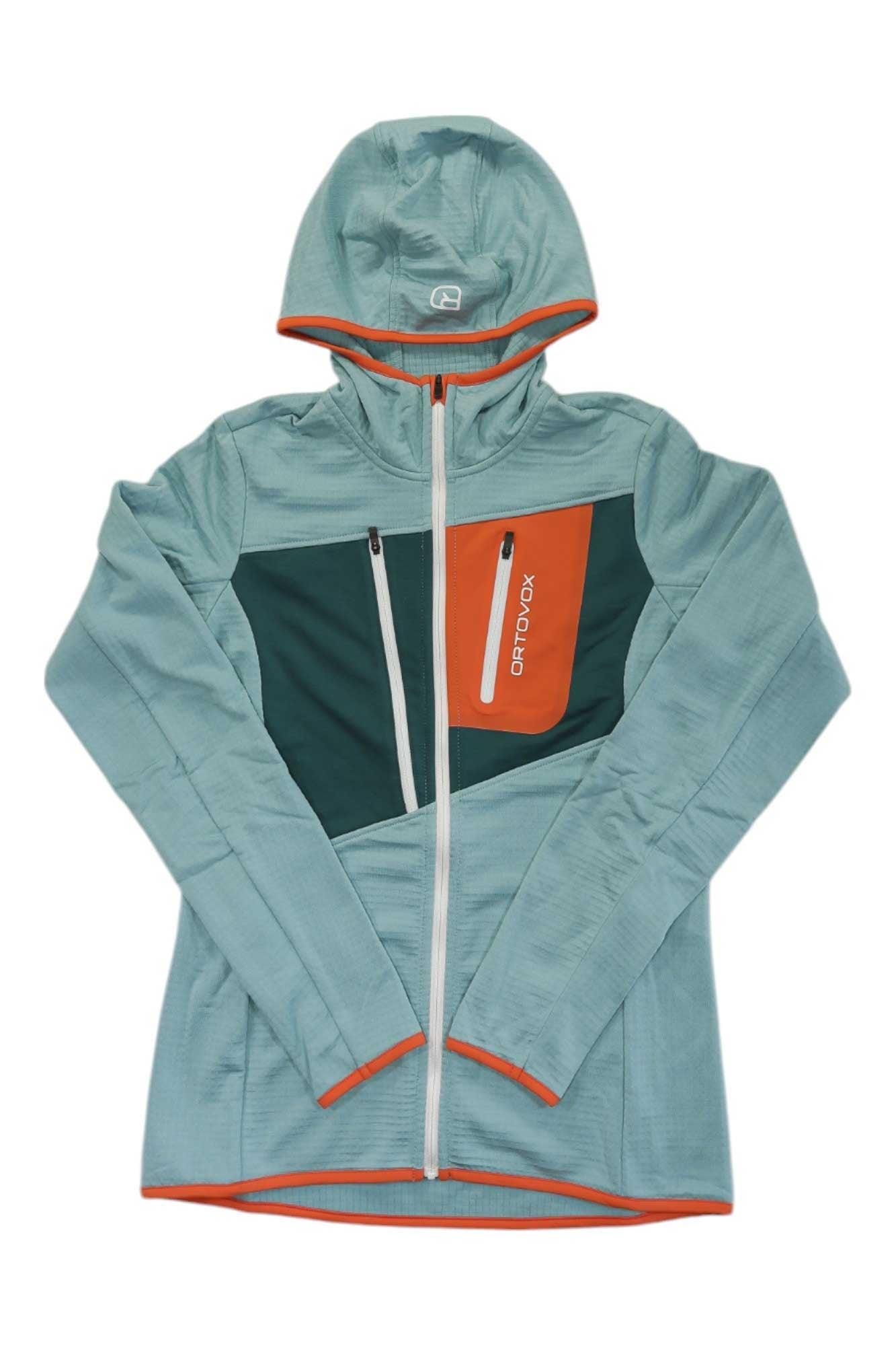Ortovox Womens Fleece Grid Hoody Ortovox