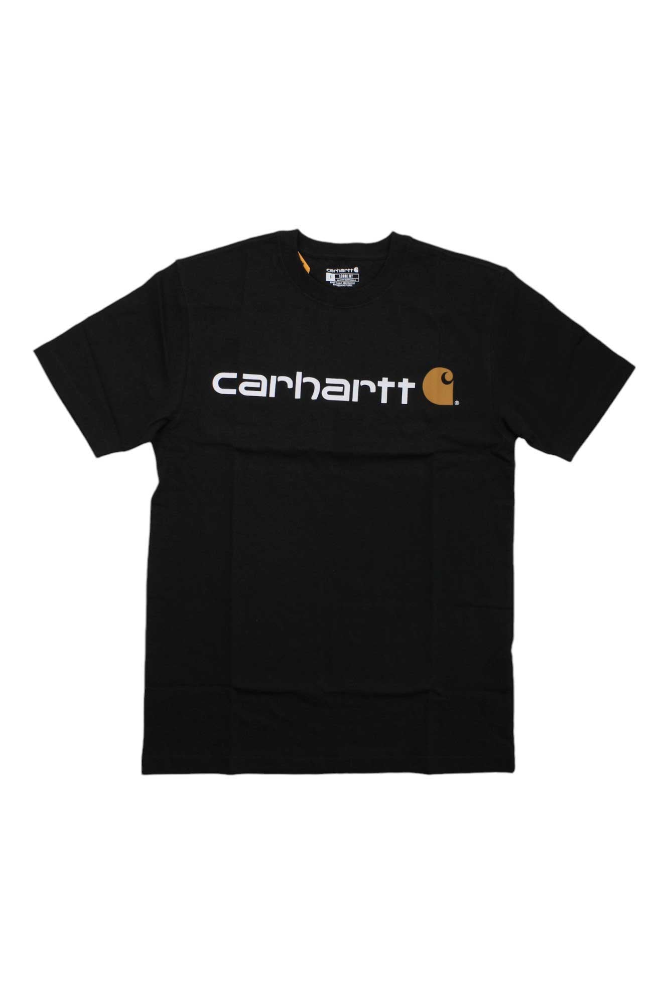 Carhartt Mens Loose Fit Heavyweight Short Sleeve Logo Graphic T-Shirt Carhartt